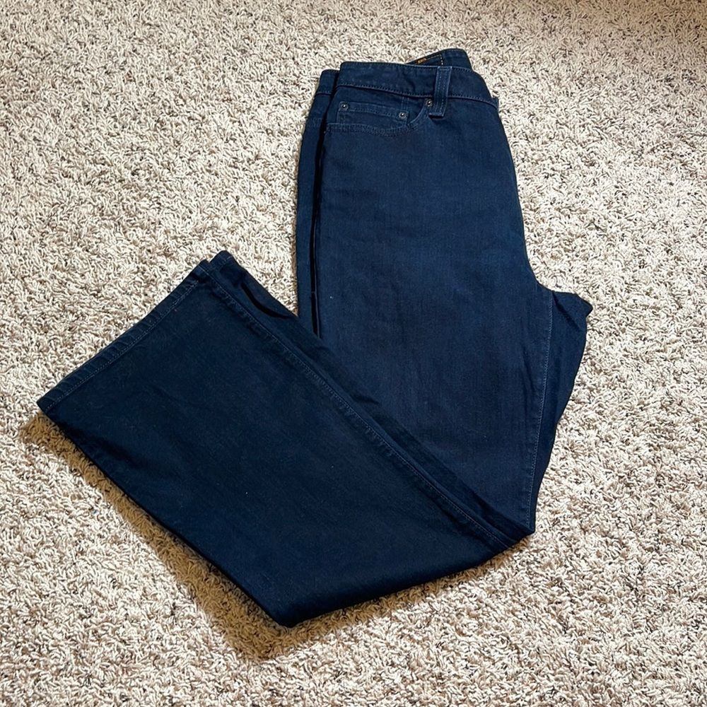 LEVIS 515 BLACK BOOT CUT JEANS SIZE 16
